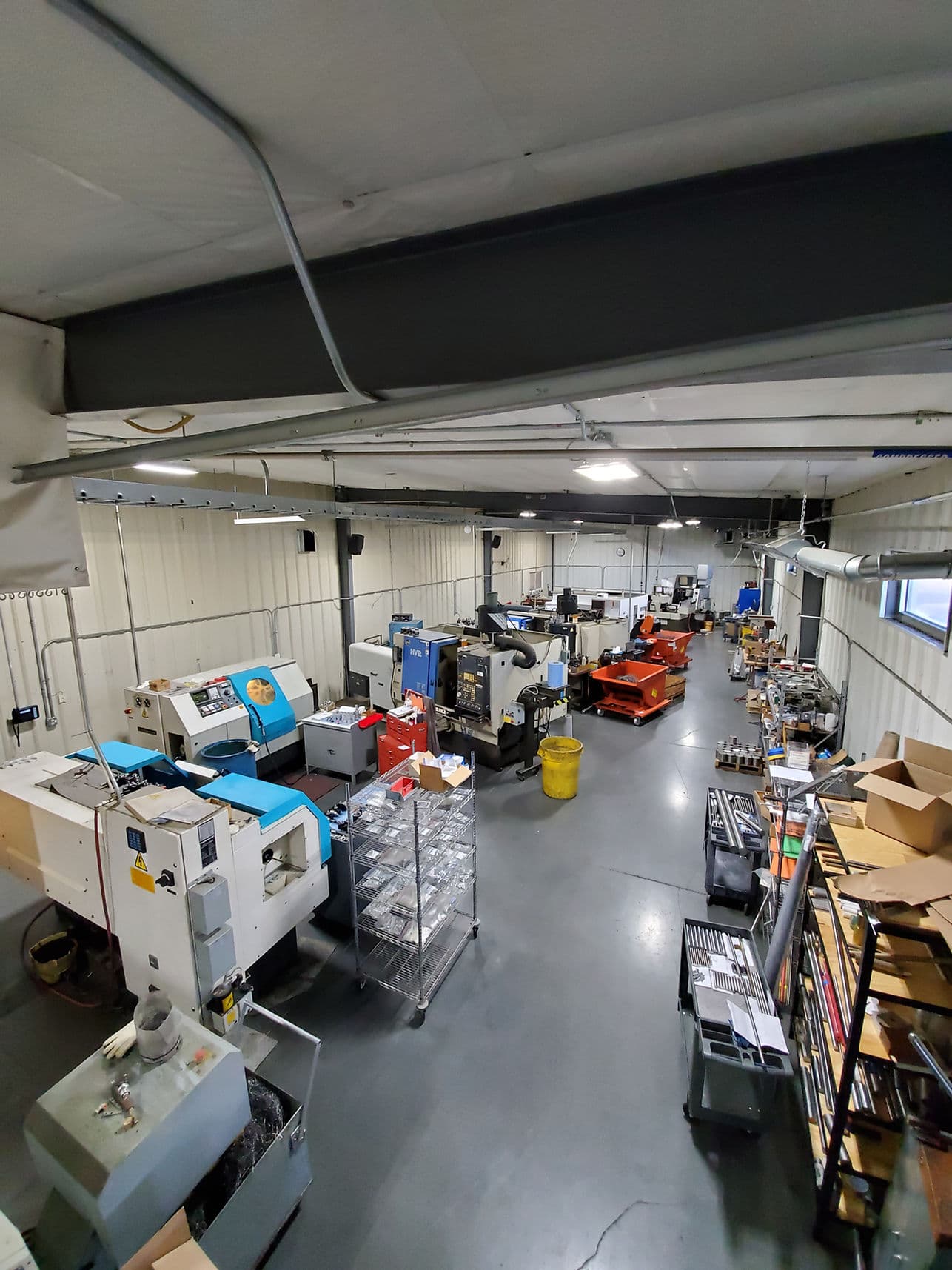 Midwest Machine & Tool factory - Lathe Area