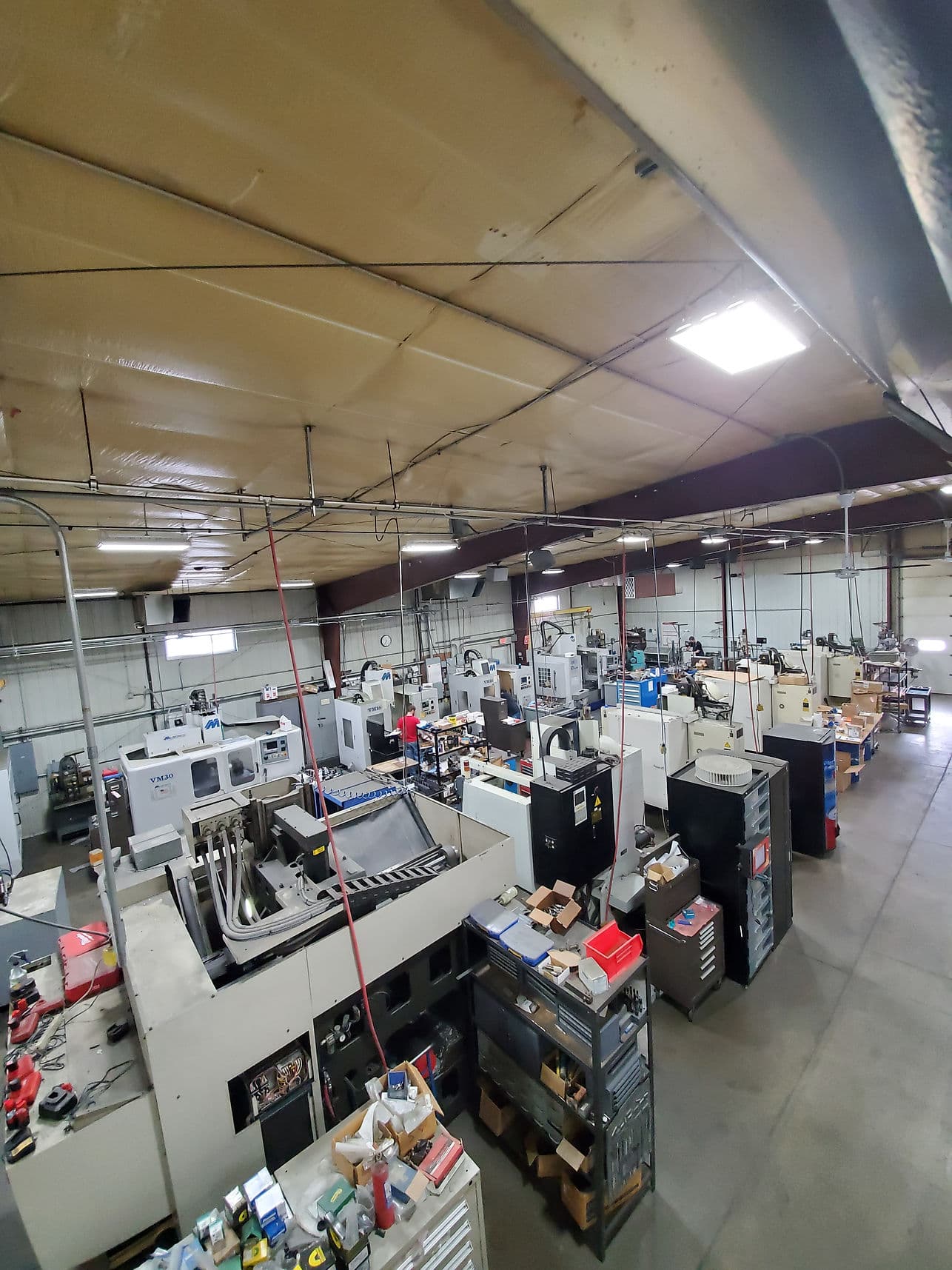 Midwest Machine & Tool factory - Mill Area